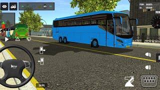 Euro Bus Driving Game 2024 Indonesia Bus Simulator  Public Transportation Android Gameplay