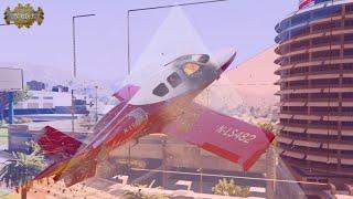 GTA 5 Plane Air Show + Crashes! Pt. 5 - videogamegenius