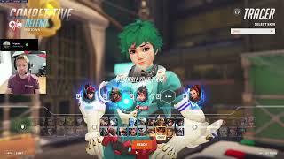 DANTEH TRACER + ECHO OVERWATCH 2 SEASON 13 TOP 500 GAMEPLAY