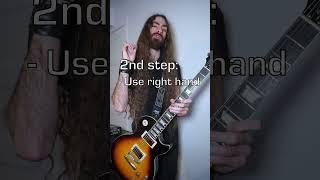 How to play Crazy Train solo using Trill Bends - Express Guitar Lesson 9 #shorts #guitar