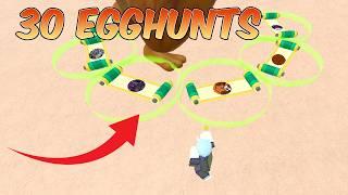 HERE'S WHAT I GOT WITH 30 EGG HUNTS | The Hunt Event | Shindo Life