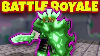 I destroyed everyone in BATTLE ROYALE in Roblox Bedwars