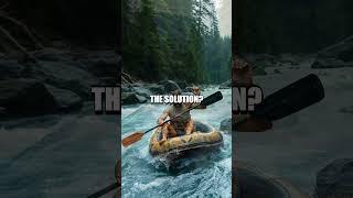 Building a Driftwood Raft for River Crossing