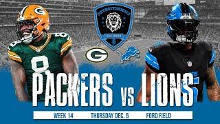 PRIME TIME SHOWDOWN! Green Bay Packers vs Detroit Lions Game Preview