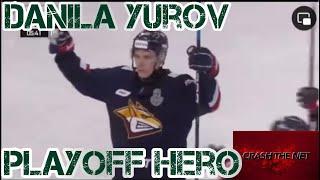 Must See: Danila Yurov’s 6th postseason goal! @crashthenet0073