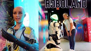 NEW ROBOLAND Orlando on I-Drive FULL TOUR! Titan The Robot Show, Sophia, Restaurant & More