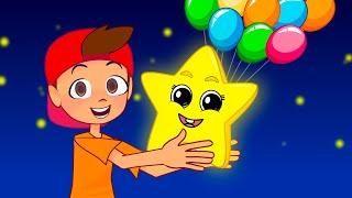 Twinkle Twinkle Little Star | Nursery Rhymes & Kids Songs | Nick and Poli Cartoons