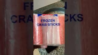 FRABELLE FOODS FROZEN CRAB STICK #shorts  #FRABELLE #frozenfood #crabsticks