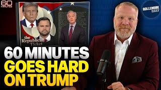 60 Minutes ACCIDENTALLY BLASTS TRUMP for Being a Weak Coward!!!