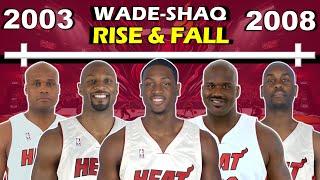 Timeline of WADE, SHAQ and MIAMI HEAT'S CHAMPIONSHIP | Rise and Fall