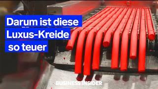 Darum ist diese Luxus-Kreide so teuer – und einzigartig | Business Insider