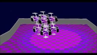 Telecube meta module dancing with Gangnam style