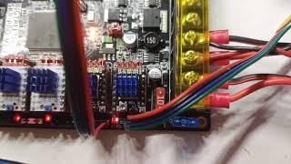 Тест1 - SKR PRO, TMC2209 v1.2 UART, klipper