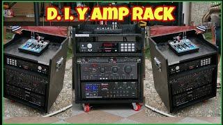 Paano Gumawa ng Amplifier Rack | Simple Amp Box | Diy AMPLIFIER RACK