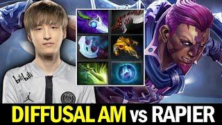 AME Diffusal Antimage Intense Game vs Divine Rapier Morphling