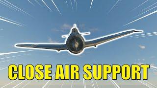 Pacific CLOSE AIR SUPPORT | Enlisted Allies Gameplay