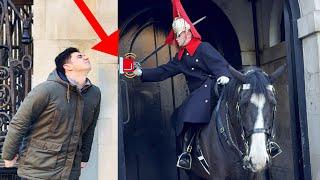 RUDE DISGUSTING ATTITUDES from ADULTS BEING VERY DISRESPECTFUL TO THE KING’S GUARDS