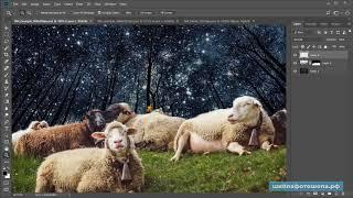 "ФОТОШОП УРОКИ" adobe photoshop 2018 #5