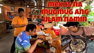 Late lunch sa lechon house | Mugmug muna ang ulam namin | Ubos ang lechon