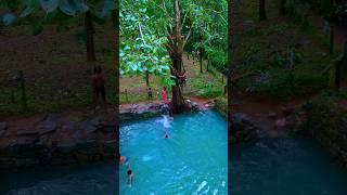 Blue Natural pool in monsoon Kerala #shortsvideo #nature