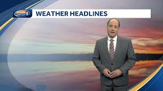 Video: Dry, pleasantly cool weekend ahead; high fire danger continues