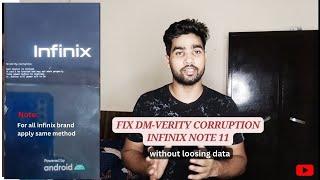 Fix DM-Verity Corruption on Infinix Hot 11s (X6812) - Easy Guide #infinix