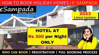 E sampada Holiday Home BOOKING | Holiday Homes Full Booking Process Online | 2023