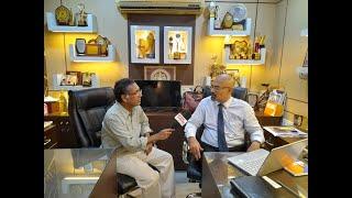 Eminent Financial Advisor Kallol Ghosh interacts with Asish Basak, Editor-Director of HELLO KOLKATA