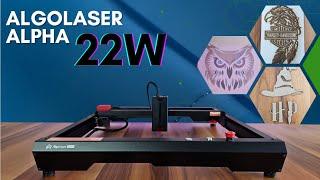 AlgoLaser Alpha 22W Laser Engraver Review