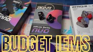 New Budget IEMS - 7hz Zero 2 / Ziigaat Nuo & Cinno