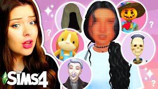 Trying the OCCULT BABY Makeover Challenge in The Sims 4 CAS