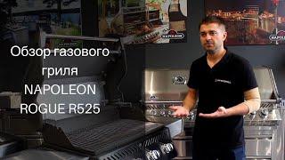 Обзор газового гриля NAPOLEON ROGUE R525SIBPSS