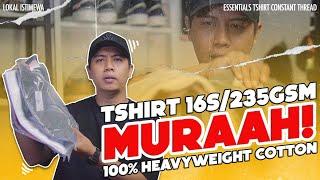 Terlalu Murah untuk Kaos Sebagus Ini?! Constant Thread 16s 235 GSM Heavyweight Cotton