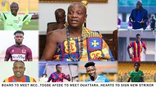 UPDATE..HEARTS TO SIGN NEW STRIKER..TOGBE AFEDE TO MEET OUATTARA TODAY..WALID,AFRANE,AMANKWANA,JONAH