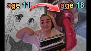 every single drawing i've ever made (PART 1) - isabella.drawsss