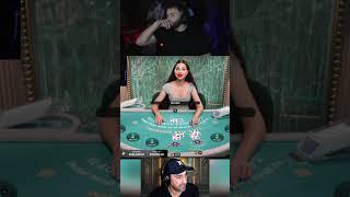 Adin Ross Goes Wild Chasing his losses on Blackjack!  #reaction