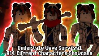 NEW COOL SOUL OPS GAME!!! Undertale Wave Survival All Current Characters Showcase