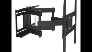 309049BK - Full-Motion Dual-Arm TV Wall Mount: 32"-55" Screens