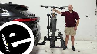 Setting up the Hollywood Racks Destination E Bike Rack for 2 Electric Bikes on a 2022 Toyota Venza