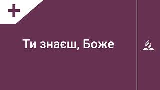 Ти знаєш, Боже | Караоке з голосом