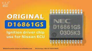 Original D16861GS Ignition Driver Chip use for Nissan ECU