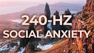 240-Hz Music Therapy for Social Anxiety Disorder Phobia | 40-Hz Binaural Beat | Healing, Relaxing