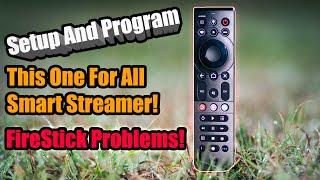 How to Master Programming This One For All Smart Streamer Remote Control/ + Fire Stick!