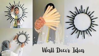 Ice cream stick wall decor | diy ideas | craft ideas | wall decor | home decor | room makeover |