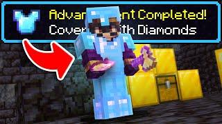 I Accidentally Found Full Diamond in a Minecraft Speedrun