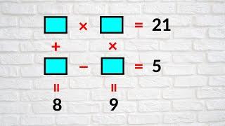 A Very Nice Algebra Problem | Fill in the boxes