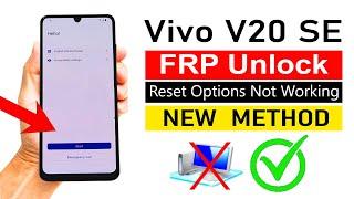 Vivo V20 SE : Gmail Account Bypass | Without Computer (NEW METHOD) 2024