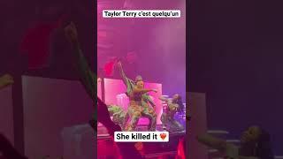 Taylor Terry concert breezy paris #chrisbrown #bercy #dancers #concert