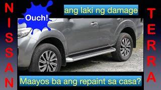 Terra! Car insurance claim at repaint sa Nissan Clark