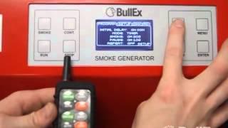 BullEx Smoke Generator Remote Pairing